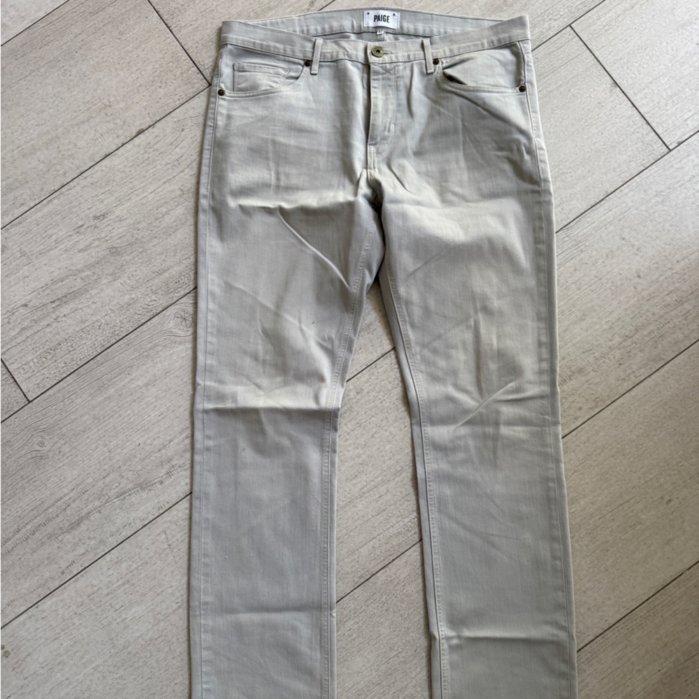 PAIGE Light Tan Pants